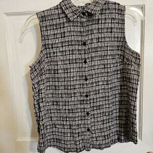 Casual Button-Up Tank